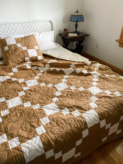 The Classic Brown Quilt