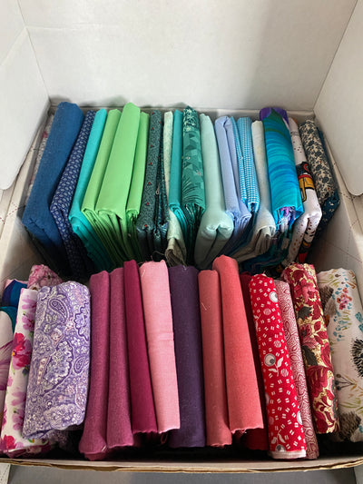 Large Box of Fabric