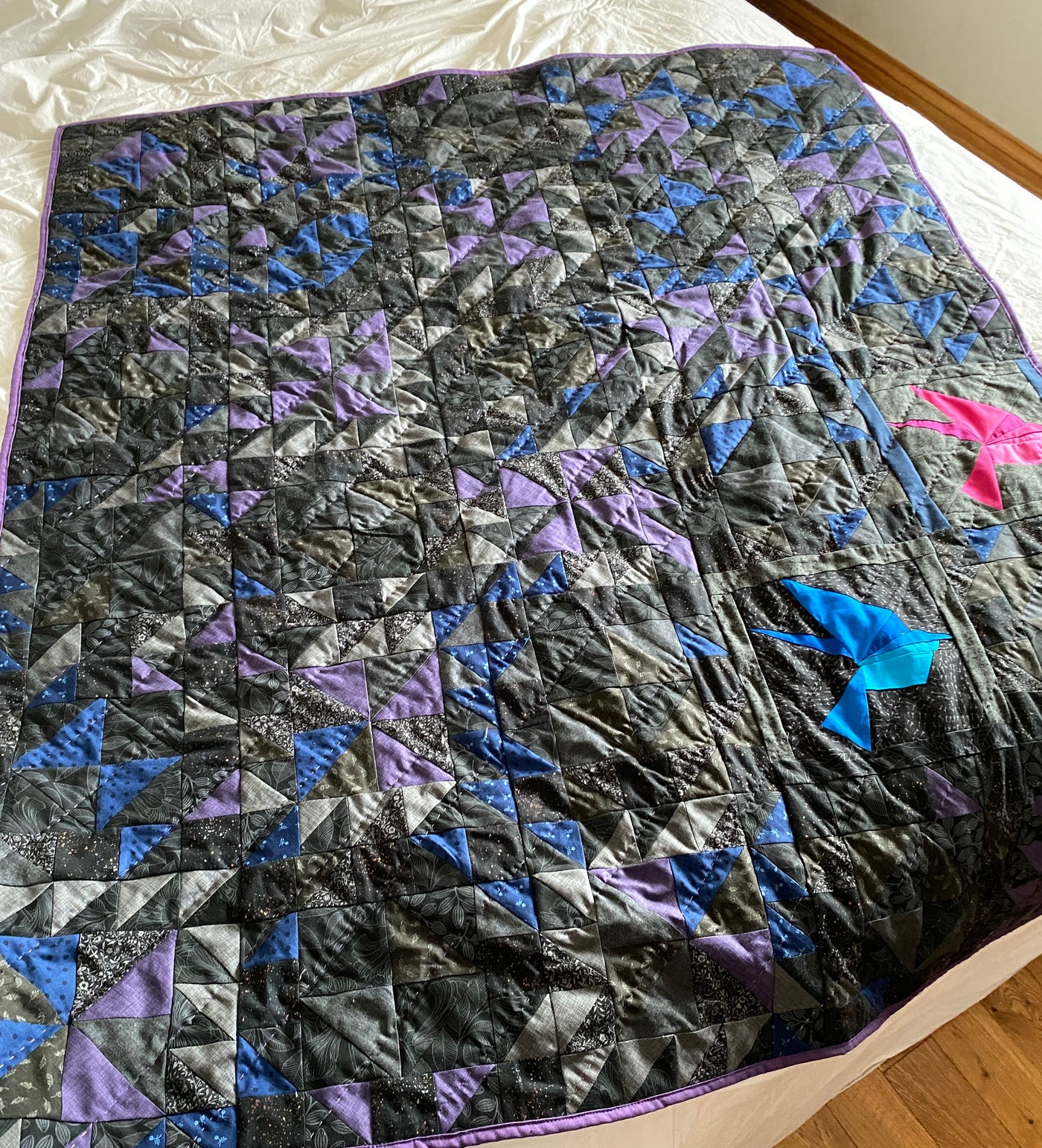 Out of Darkness- Lap Quilt