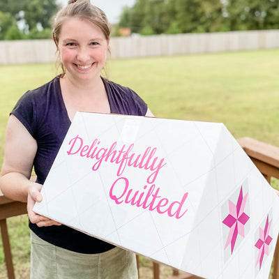 Large storage box for the quilt